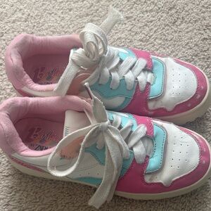 Barbie Pink and Blue Kids Sneakers